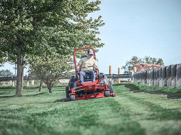 Landscaper riding zero turn mower