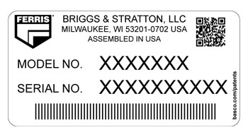 Ferris Product Data Tag Ferris Product Data Tag