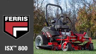 Ferris ISX 800 Commercial Zero Turn Lawn Mower | Ferris Commercial Mowers