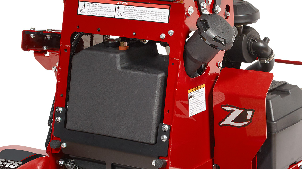 Bőséges üzemanyag-kapacitás