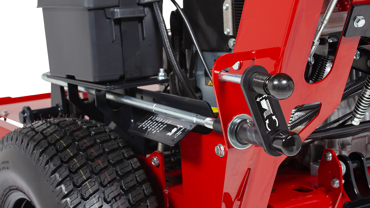 Lihtne niidukikorpuse reguleerimine