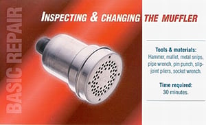 Inspect Small Engine Muffler by Briggs and Stratton Inspect Small Engine Muffler