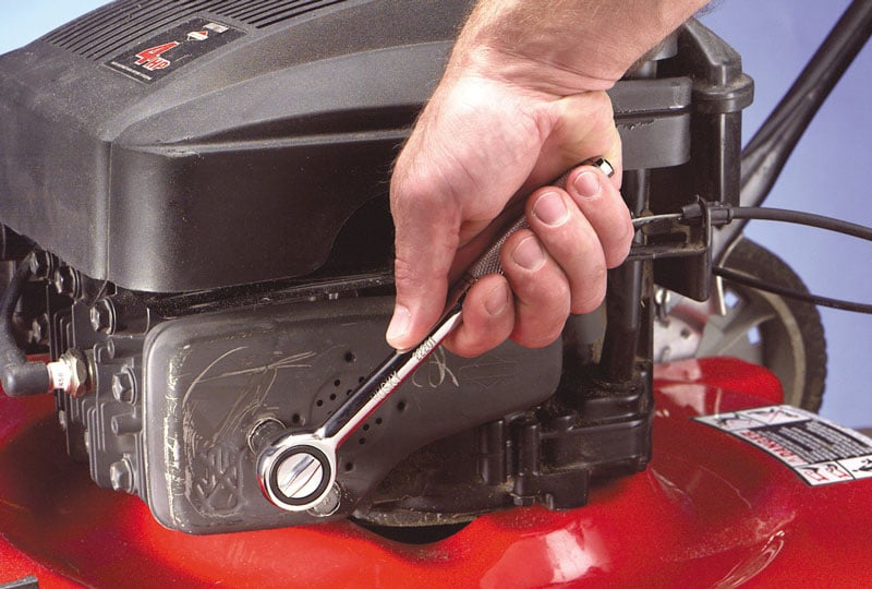 Inspect Small Engine Muffler by Briggs and Stratton Inspect Small Engine Muffler