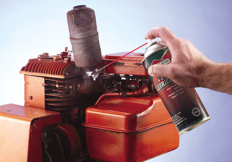 Inspect Small Engine Muffler by Briggs and Stratton Inspect Small Engine Muffler