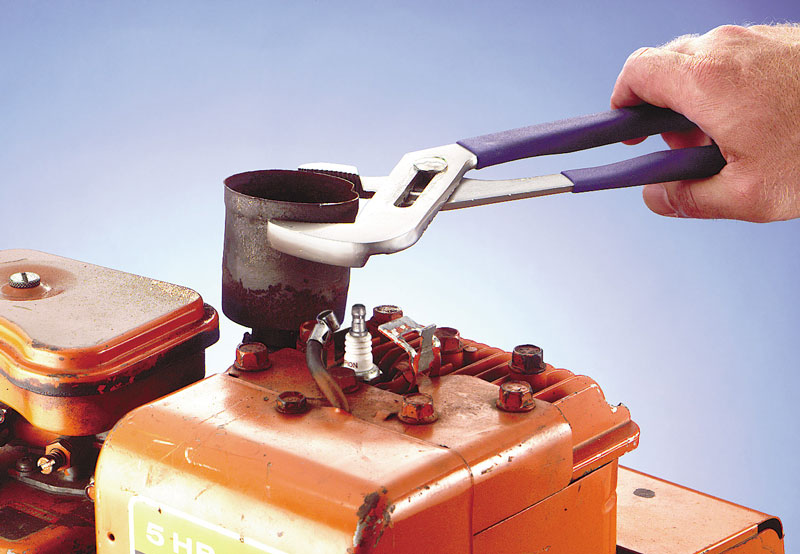 Inspect Small Engine Muffler by Briggs and Stratton Inspect Small Engine Muffler